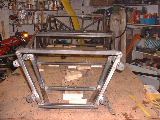 front view with brackets on